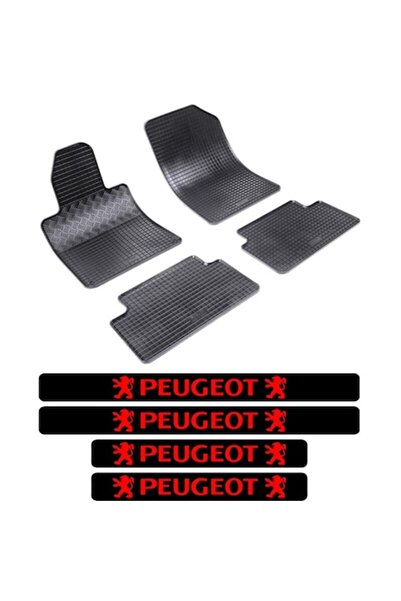 Rigum Covorașe de cauciuc Peugeot 508 I (Sedan, 01.2011-09.2018) + Set de 4 a...