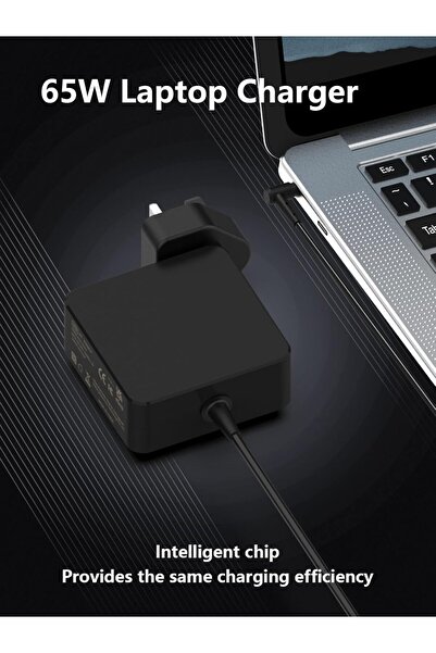 Generic Mixyaceh Laptop Charger DC Barrel Connector, 65W (19.5V/3.33A) Single Port