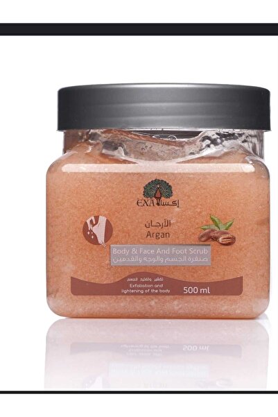 EXA اكسا صنفرة الجسم والوجه والقدمين ارجان 500 مل