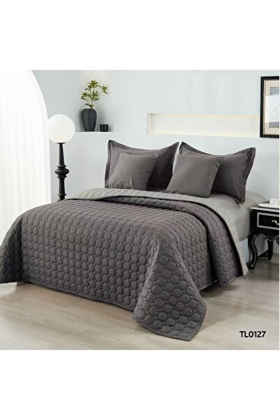 ShinyFlower Cotton Filling Comforter Set 6-Piece Compressed Quilt Soft Microfiber Fabric 240 x 220 cm