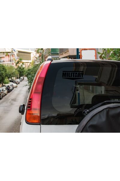 Oracal Car tuning sticker ''Military'', 20x15 cm, black