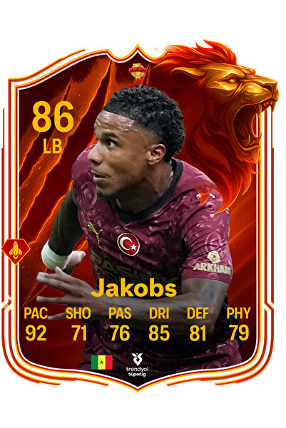BERKANTTP بطاقة فوتبول جاكوبس بتصميم خاص للموسم الجديد