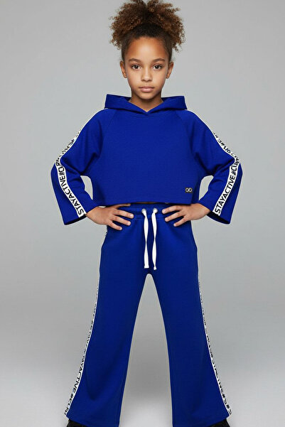 Colorinas Σετ αθλητικής φόρμας Activepop με λεπτομέρεια με ρίγες χωρίς σχέδιο με 3 νήματα