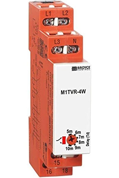 Broyce Control مرحل الجهد المنخفض ثلاثي الطور UVR M1TVR-4W (230 فولت، 5-10 دق...