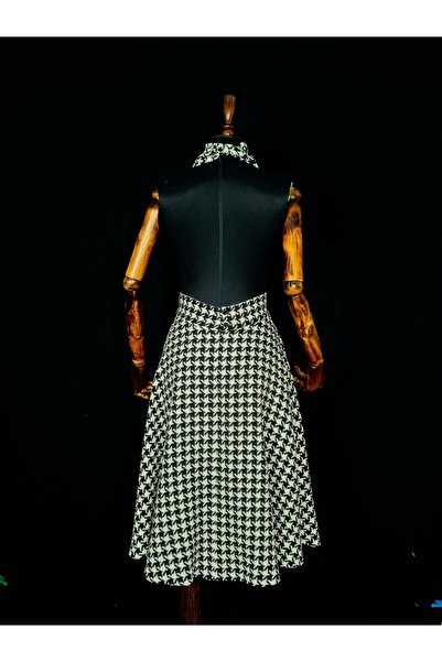 Sihirli Düğmeler Vintage Skirt