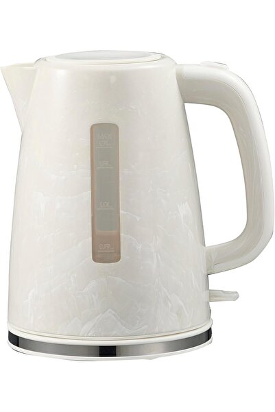 Koolen Marble Effect Electric Kettle, 2200W, 1.7L, White Marble