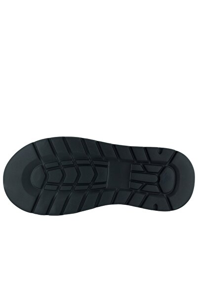 Erkan Saçmacı Black and White Vegan Lace-Up Round Toe Flatform Sole Casual Sneaker Sports Shoes