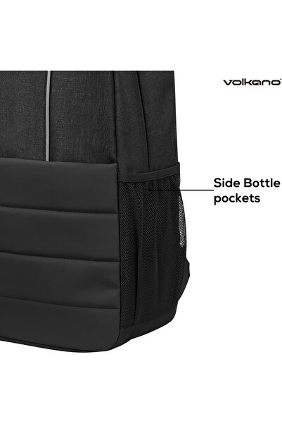 Volkano Slater 39.62 cm Laptop Backpack - Black