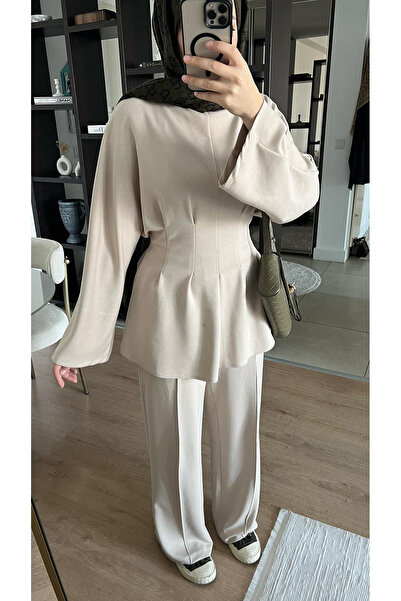 Elfin Tie-Up Pleated Suit