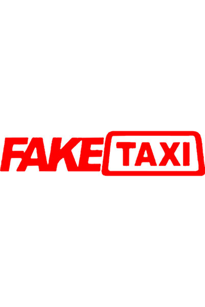 Oracal Autocolant auto "Taxi fals ", 25x5cm, Roșu