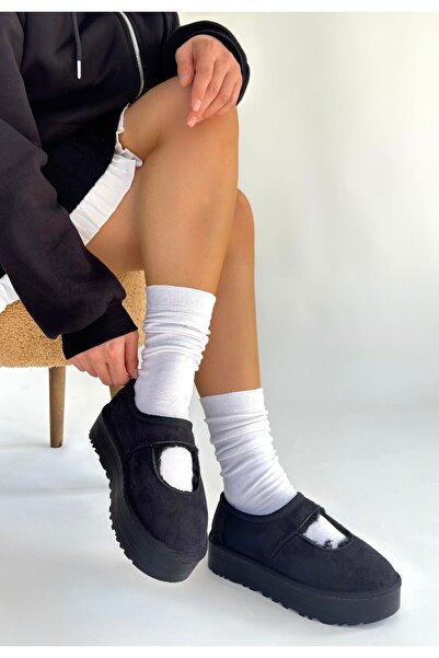 BESKAR Carren Black Suede Boots