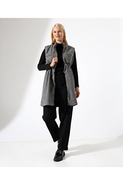 Fi'l Arz Fashion Women's Zipper Closure Modest Vest