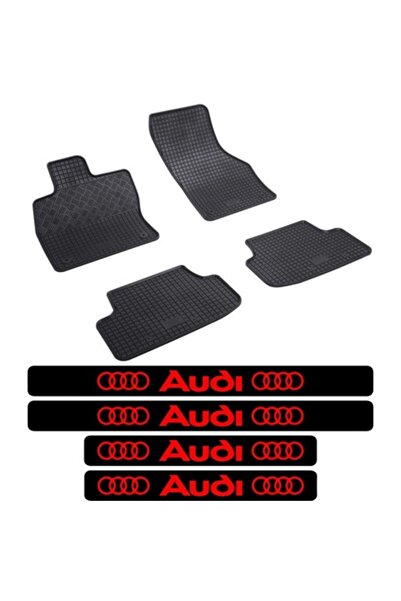 Rigum Covorașe Audi A3 8V Sedan (09.2013-03.2020) cu 4 autocolante de protecț...