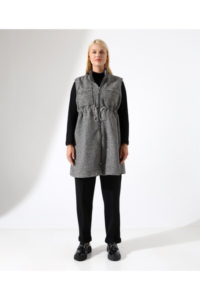 Fi'l Arz Fashion Women's Zipper Closure Modest Vest