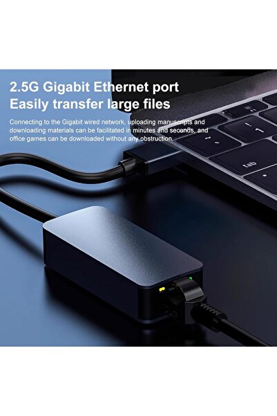 007 محول إيثرنت LICAEVEY USB 3.0 إلى 2.5G، محمول، قابل للتوصيل والتشغيل، USB ...