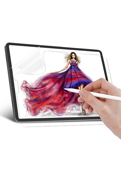 007 واقي شاشة بوليجو بنسيج ورقي لجهاز آيباد برو 11 بوصة (2022/2021) - بولي إي...