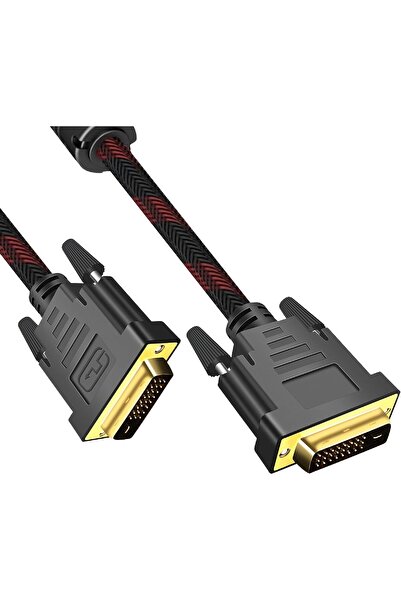 007 كابل DVI-D ثنائي الوصلة من ذكر إلى ذكر - دقة 1080 بكسل عالية الوضوح، 60 ه...
