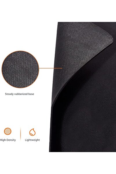 Amazon basics Large Extended Gaming Mouse Pad, Black