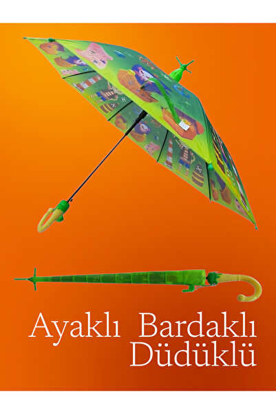 Rainwalker Ayaklı Bardaklı Ve Düdüklü Eğlenceli Dondurma Külahlı Otomatik Mek...