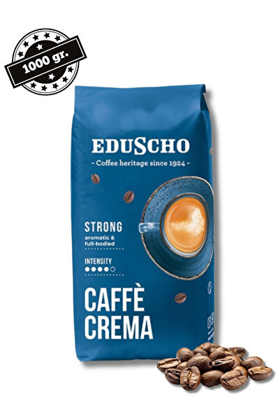 Eduscho Boabe de cafea Caffe Crema Strong 1kg
