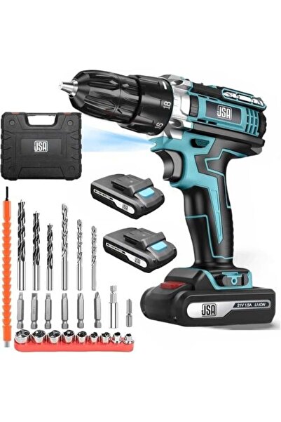 JSA دريل بطارية 21 فولت