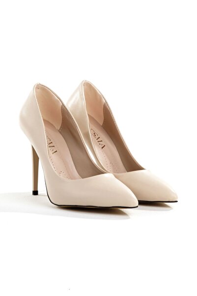 Y ESMA Stiletto Leather Pointed Closed Toe 11 cm High Thin Heel New Season