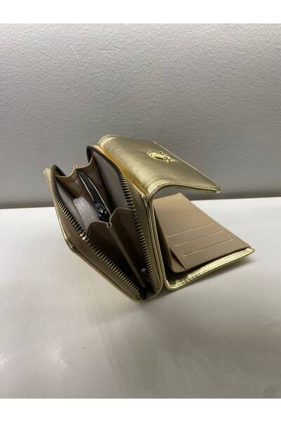 Marvelis Portofel pentru femei cu mai multe compartimente cu husă ZEBRA