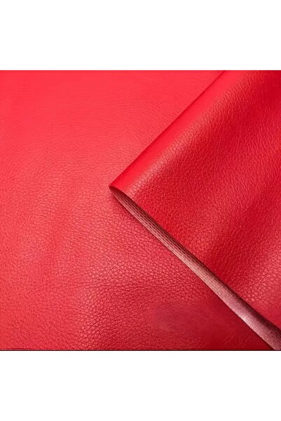 LUXER Self-adhesive Eco-leather Film for Sofa, Chair, Car Interior Reconditioning, 137x60 cm, Red