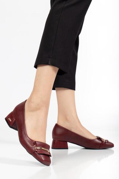 SUİNS SHOES Suins Premium Rona Model Women's Mid-Heel Shoes