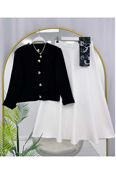 MODA VEDAT ΓΥΝΑΙΚΕΙΑ ΠΛΕΚΤΑ ΖΑΚΕΤΑ - ΣΕΤ ΦΟΥΡΚΑ ΣΚΟΥΒΑ ΜΕ ΠΟΥΦ