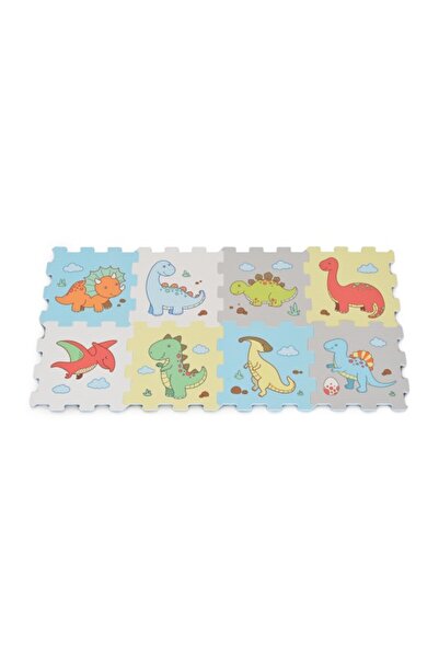 Moni Toys Covoras Puzzle moale din 8 piese, Dino 120x60cm