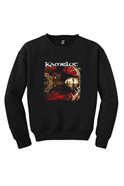 WAKHA كاميلوت ذا بلاك هالو سويت شيرت أسود