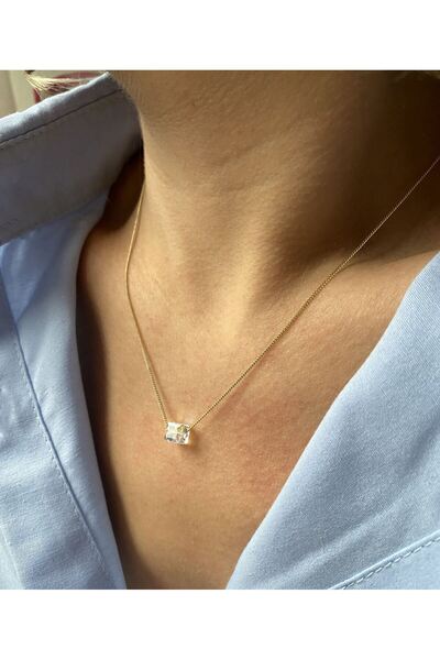 GOX قلادة مكعب عاكس من شوبينغ