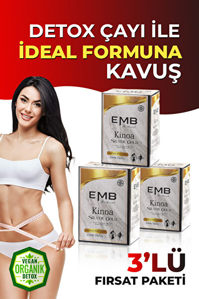 emb Zayıflama1 Yardımcı Detox Özel Kinoa Karisimli Bitkisel Form Çay