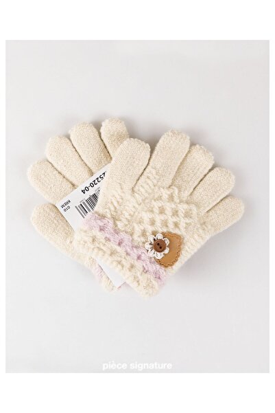 PIECE SIGNATURE 100% Acrylic Children's Gloves with Accessories (Age 3-6)