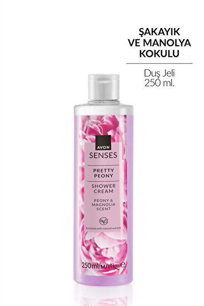 AVON Senses Pretty Peony Kremsi Duş Jeli - 500ml