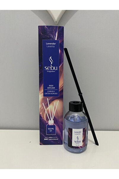 Sebu Lavanta Kokulu Bambu Çubuklu Oda Kokusu