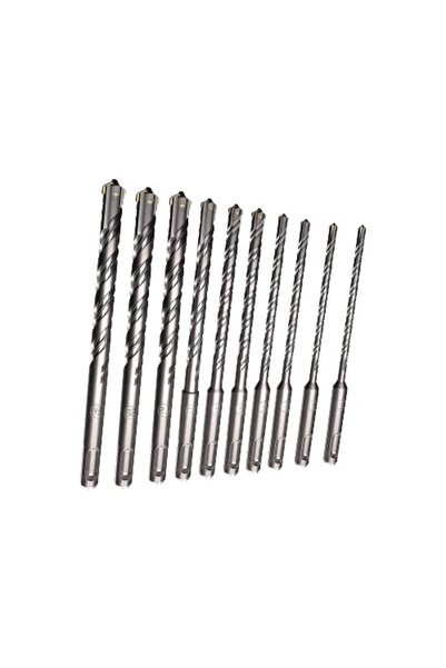 Rodex 5 Pieces, SDS Drill Bit With Carbide Tip And Cross Head 210*6Mm (Ompc06...
