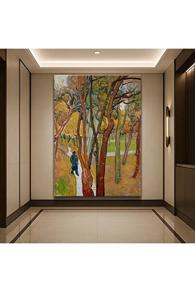 gurbaart Vincent van Gogh Sonbahar Renkleri Manzara Kanvas Modern Sanat Tablo...