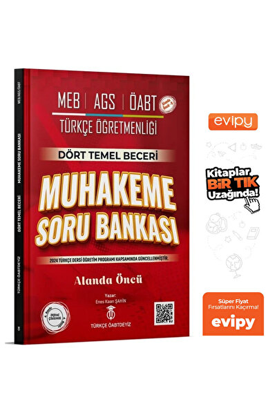 TÜRKÇE ÖABTDEYİZ ÖABT MEB-AGS Türkçe Dört Temel Beceri Muhakeme Soru Bankası ...