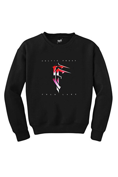 WAKHA سويت شيرت سيلتيك فروست كولد ليك باللون الأسود