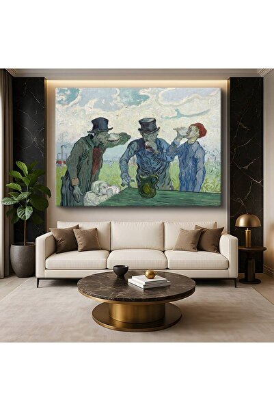 GülsenArt Vincent van Gogh Băutorii Vindecătorii de băuturi Viața socială Pic...