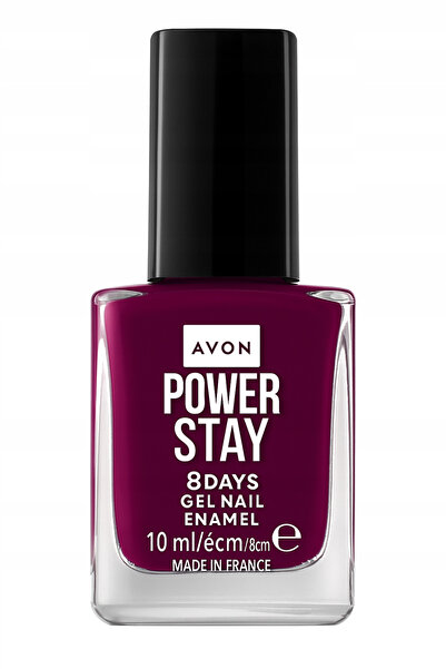 AVON Power Stay Gel Tırnak Cilası 10ml - Dark Dahlia
