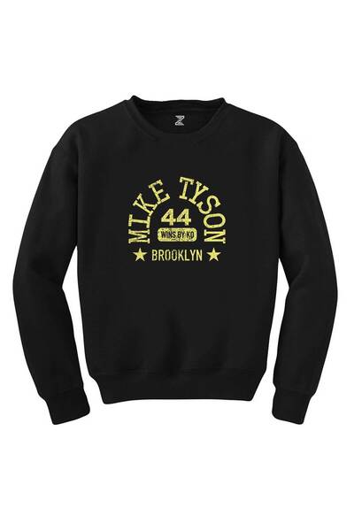 WAKHA مايك تايسون 44 يفوز بالضربة القاضية بالقميص الأسود