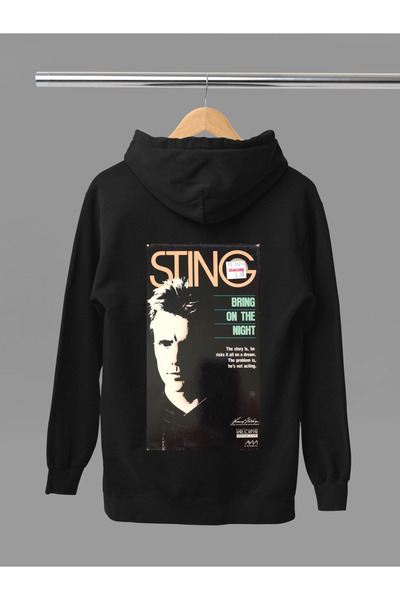 MAGORS سترة روك قطنية مطبوعة بأكمام طويلة من THE POLICE مبطن بالصوف مكونة من ...