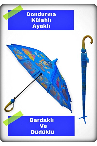 Rainwalker Ayaklı Bardaklı Ve Düdüklü Eğlenceli Dondurma Külahlı Otomatik Mek...