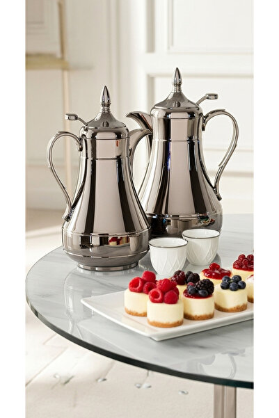 Generic طقم ترامس شاي وقهوة 1لتر