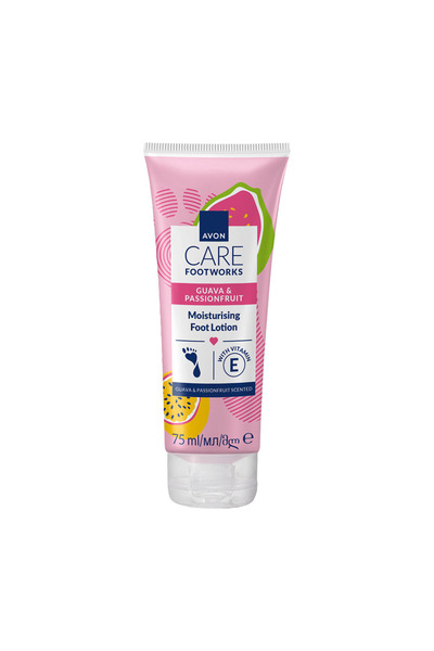 AVON Foot Works Guava&Passionfruit Moisturizing Foot Lotion 75ml