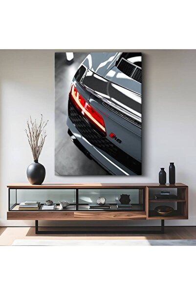 gurbaart Audi R8 Süper Spor Araba Kanvas Elegant Tablo Alman Lüks Otomobil Qu...
