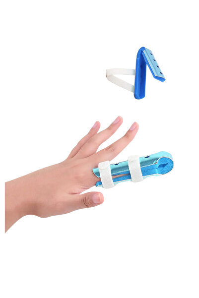 RYLMED Alüminyum Parmak Atel Kırık Parmak Sabitleme Ateli Bantlı M Beden